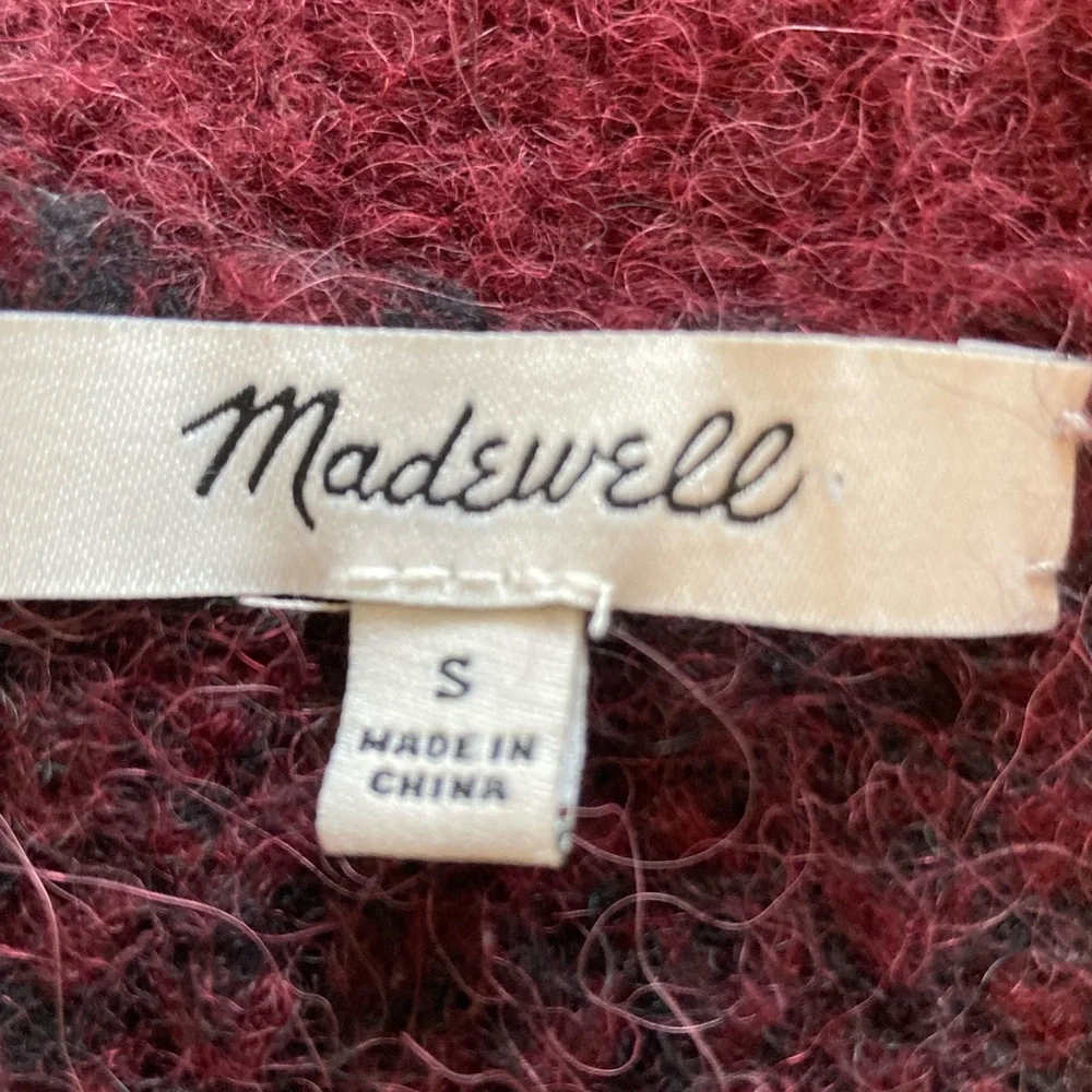 Madewell small alpaca/ wool cardigan